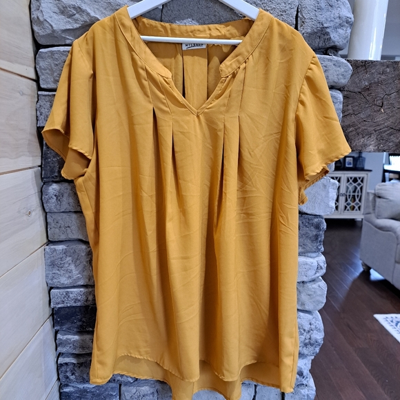 Mileage Blouse sz 3X - Picture 2 of 6